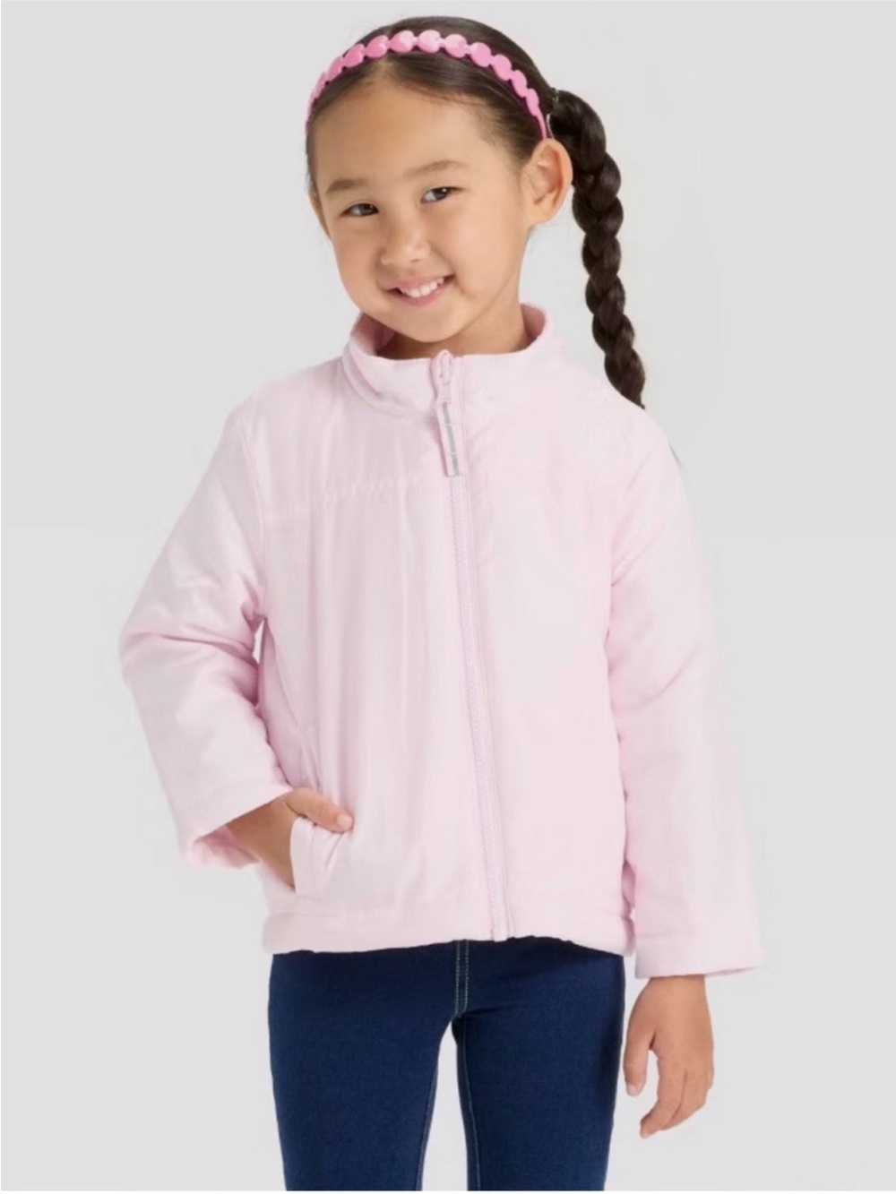 Cat & Jack Toddler Girls Floral Hooded 3-in-1 Heavyweight Jacket - Size 3T NWT - Picture 3 of 10